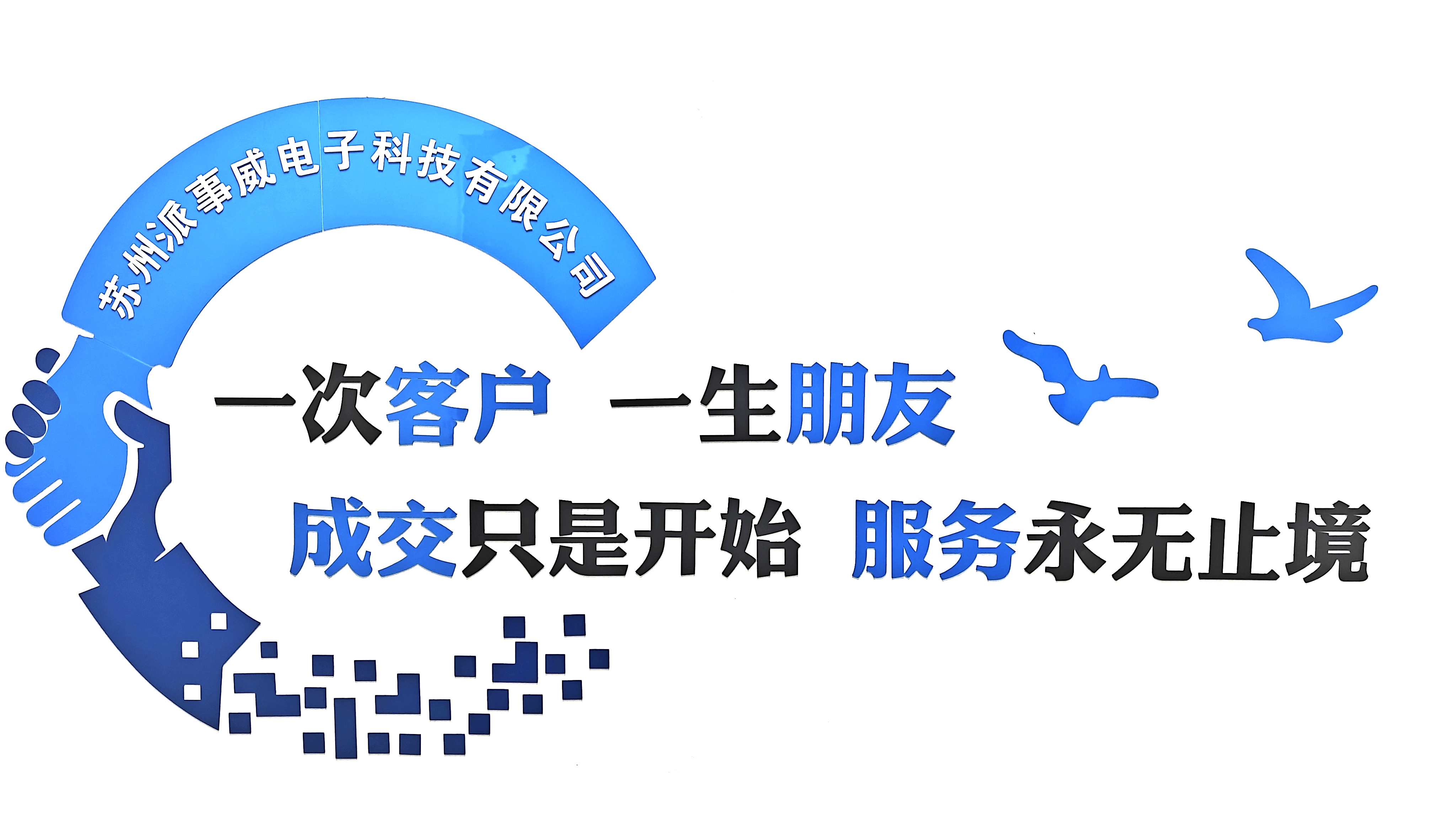 我们是苏州派事威，一家14年经验吸塑厂商